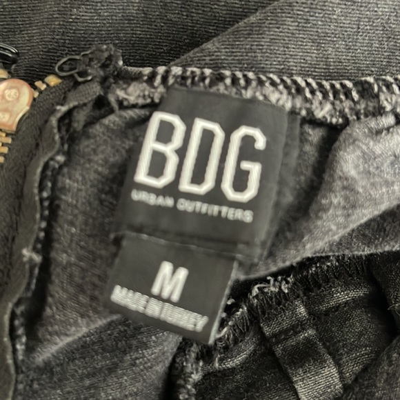 UO Denim Strapless Mini Dress - Picture 4 of 4